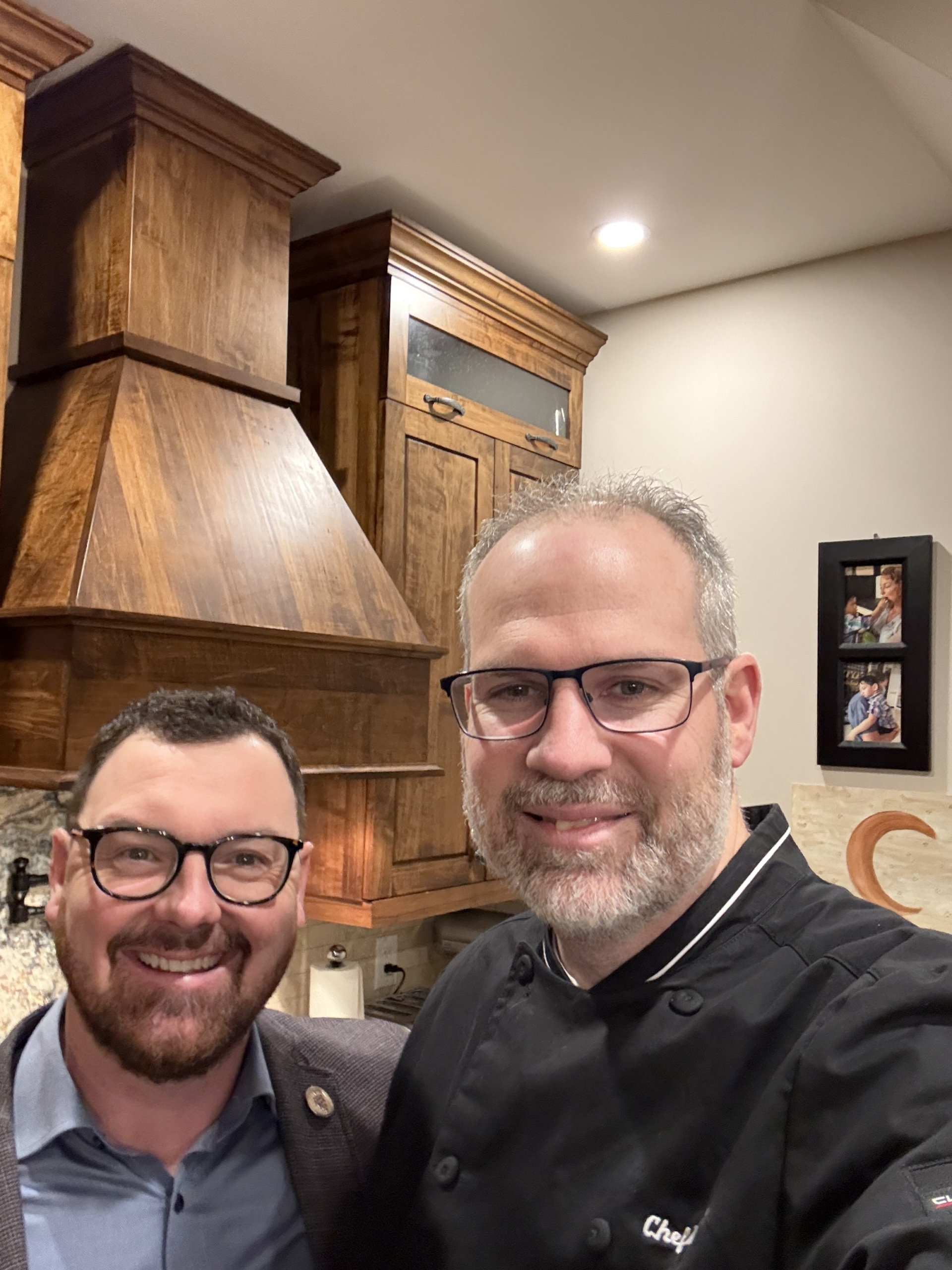 Chef Michael McFarland and Sommelier Daniel